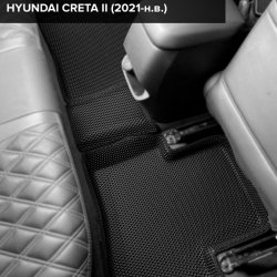 3D коврики EVA с бортами Hyundai Creta II (2021-н.в.)