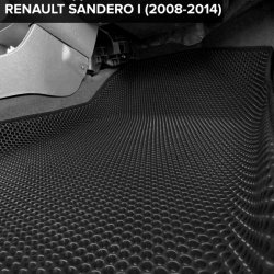 3D коврики EVA с бортами Renault Sandero I (2009-2014)
