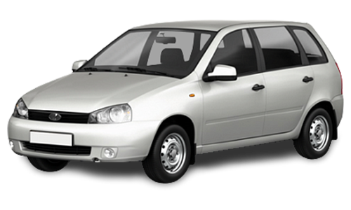 2D коврики EVA в салон и багажник  на Lada Kalina I универсал (2004-2013)