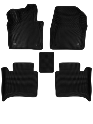 3D коврики EVA с бортами Zeekr 001 (2021-н.в)