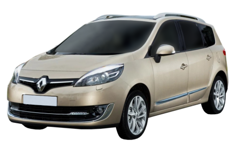 2D коврики EVA в салон  на Renault Grand Scenic III 5 мест (2009-2016)