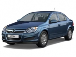 2D коврики EVA в салон и багажник  на Opel Astra H седан (2004-2014)