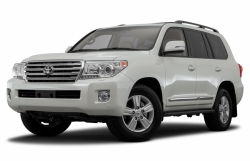 2D коврики EVA в салон и багажник на Toyota Land Cruiser 200, 7 мест (2012-2021)