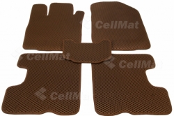 2D коврики EVA в салон и багажник  на Renault Sandero II (2013-2018)