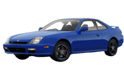 2D коврики EVA в салон и багажник  на Honda Prelude V, правый руль (1996-2001)