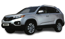 2D коврики EVA в салон и багажник на Kia Sorento II корейская сборка (2009-2012)