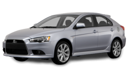 2D коврики EVA в салон  на Mitsubishi Lancer X хэтчбек (2007-2017)