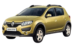 3D коврики EVA с бортами в салон  на Renault Sandero Stepway II (2013-2022)